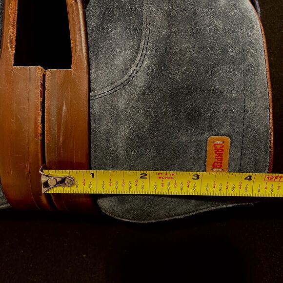 ~~CAMPER Mens US 6.5 EU 39 Suede Chukka Ankle Boot Woody Lace Up Navy Blue Wm8.5 - Picture 16 of 16